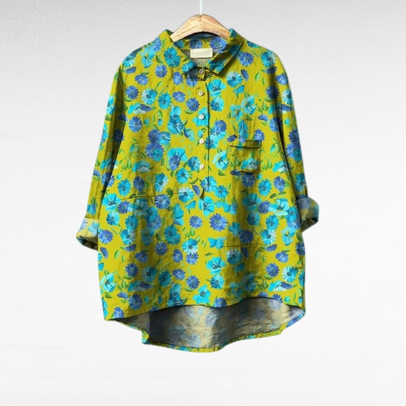 Axelle | Blusa de Lino de Verano