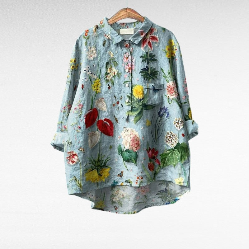 Béatrice | Blusa de Lino de Verano