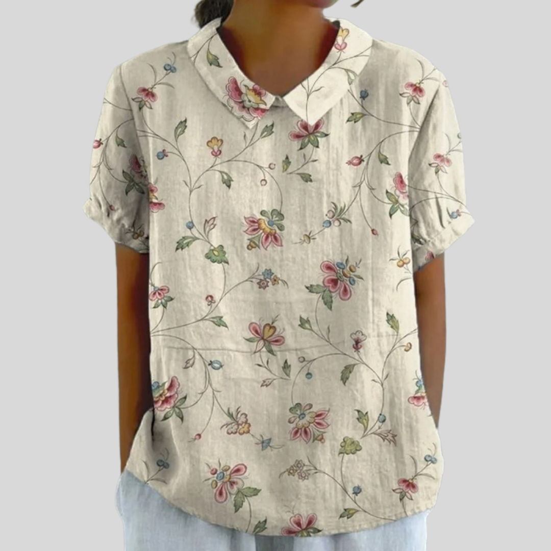 Thérèse | Blusa Floral Elegante