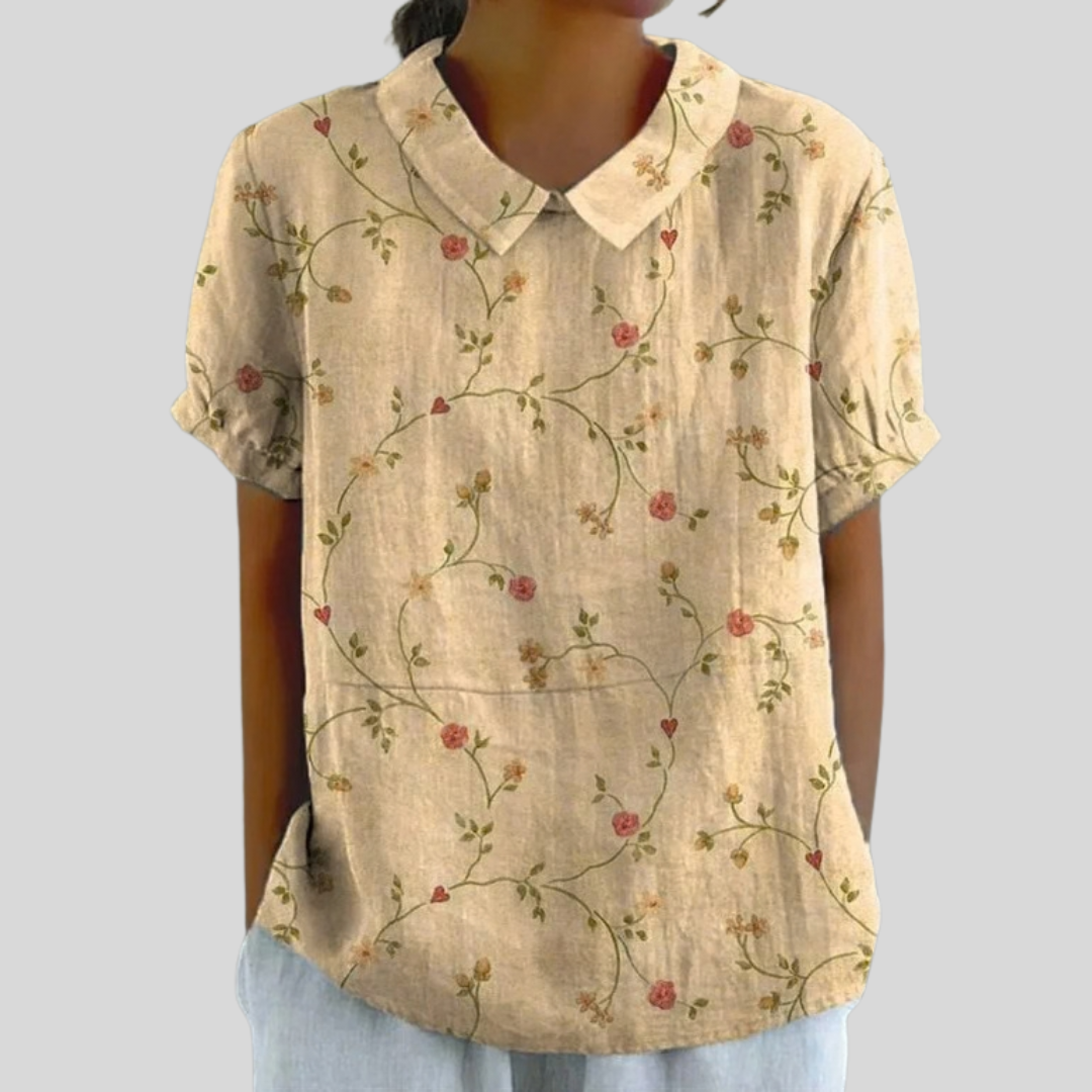 Claire | Blusa Floral Elegante