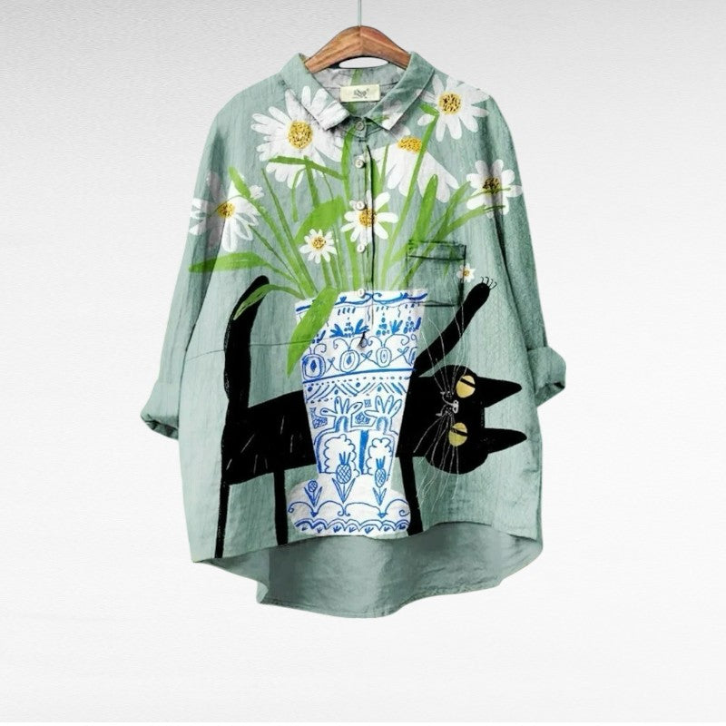 Alice | Blusa de Lino de Verano