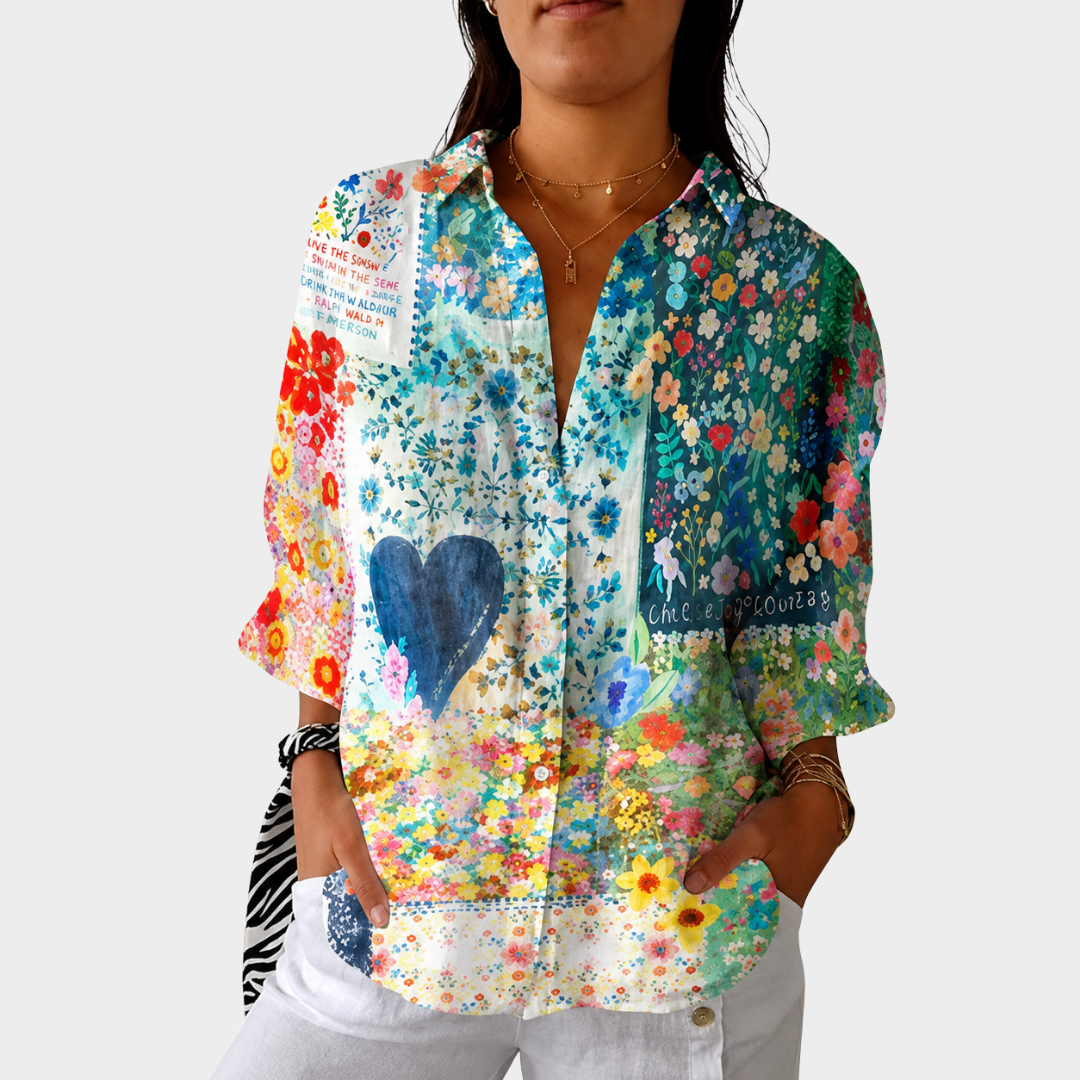 Laura | Blusa Vibrante