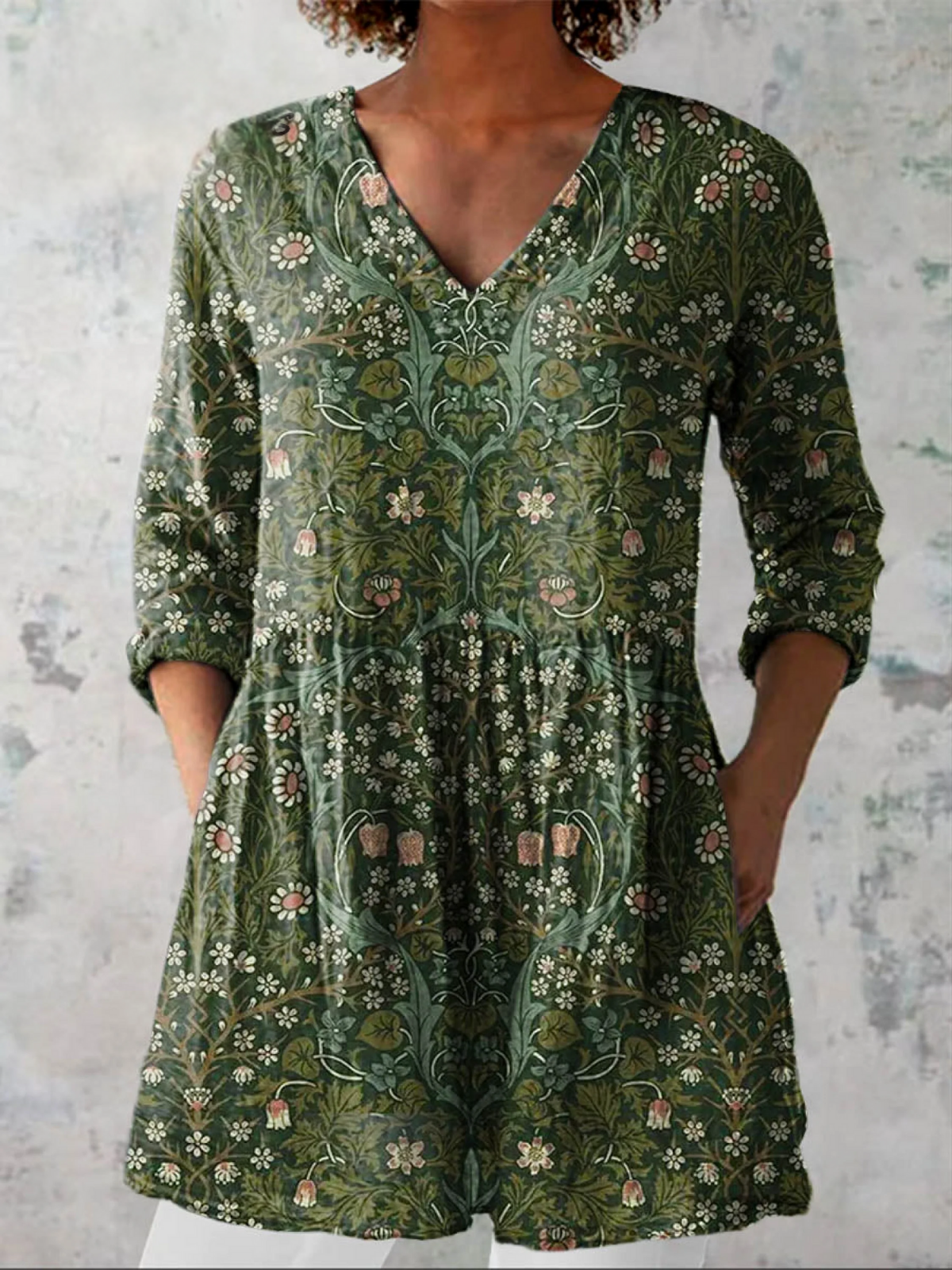 Julie | Blusa Larga Elegante