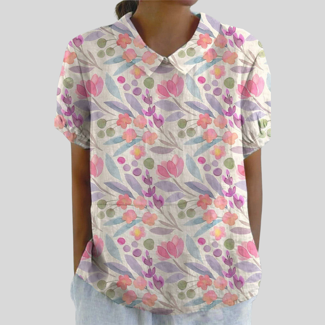 Aurélie | Blusa Floral Elegante