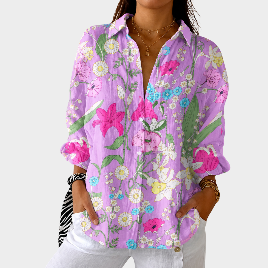 Valentina | Blusa Vibrante