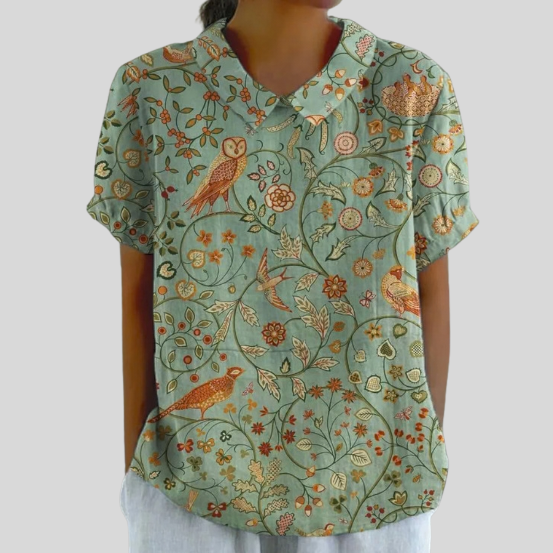 Apolline | Blusa Floral Elegante