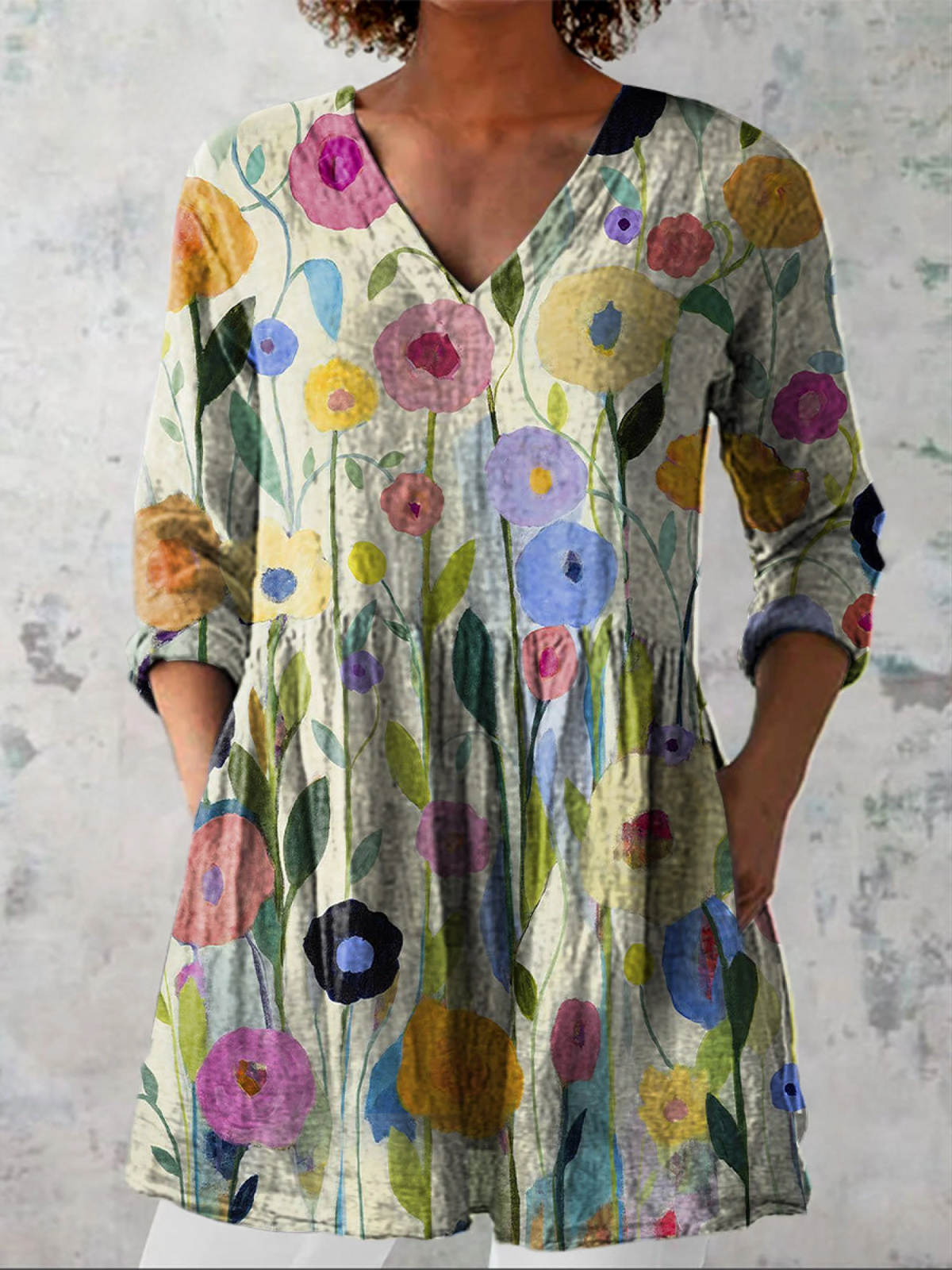 Louise | Blusa Larga Elegante