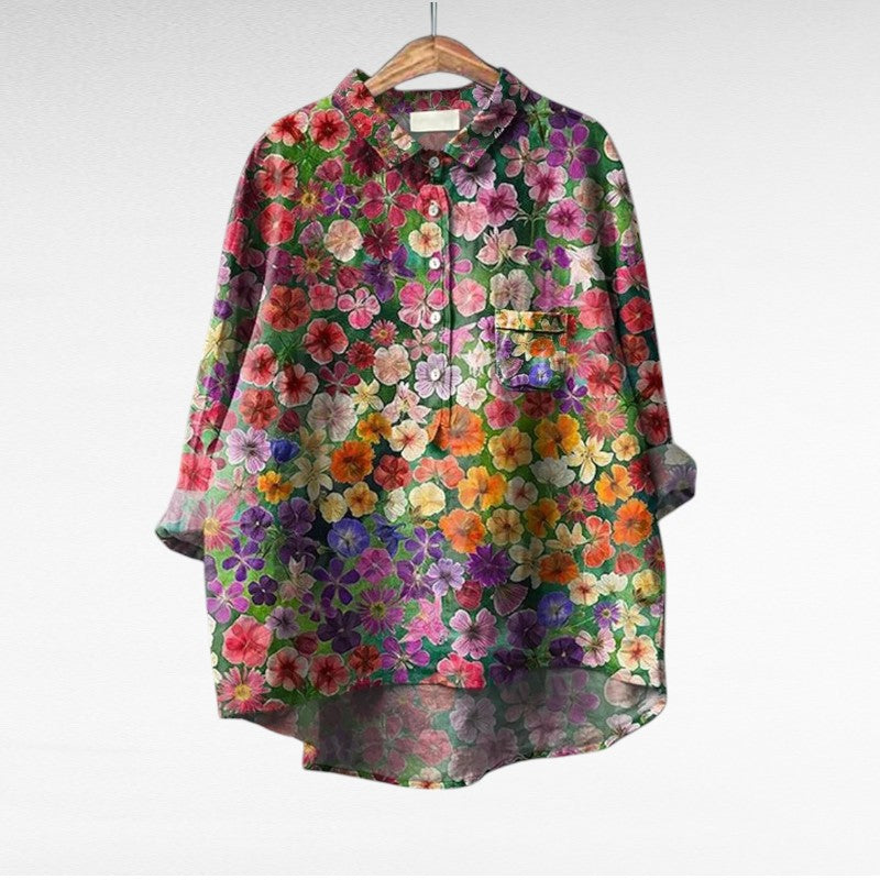Thérèse | Blusa de Lino de Verano