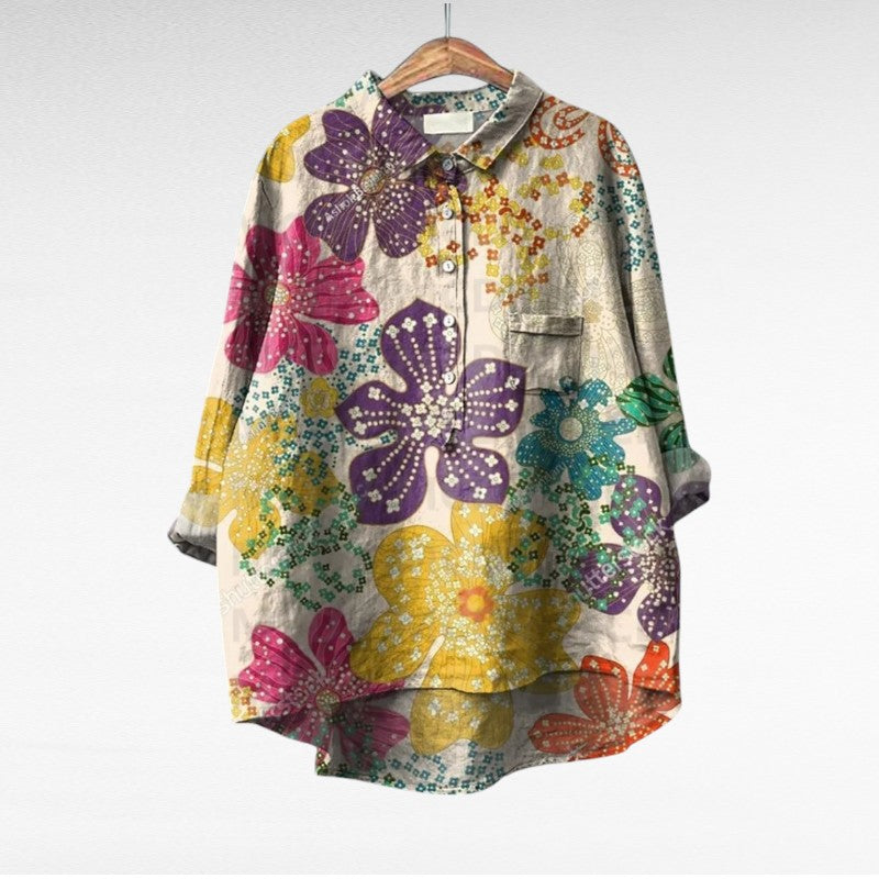 Thérèse | Blusa de Lino de Verano
