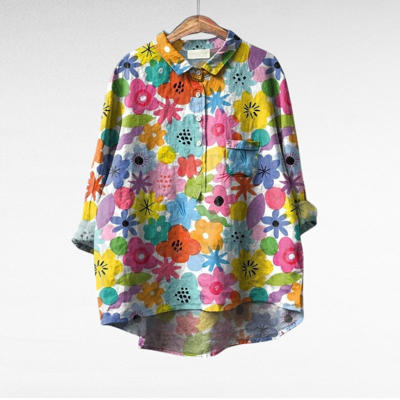 Thérèse | Blusa de Lino de Verano