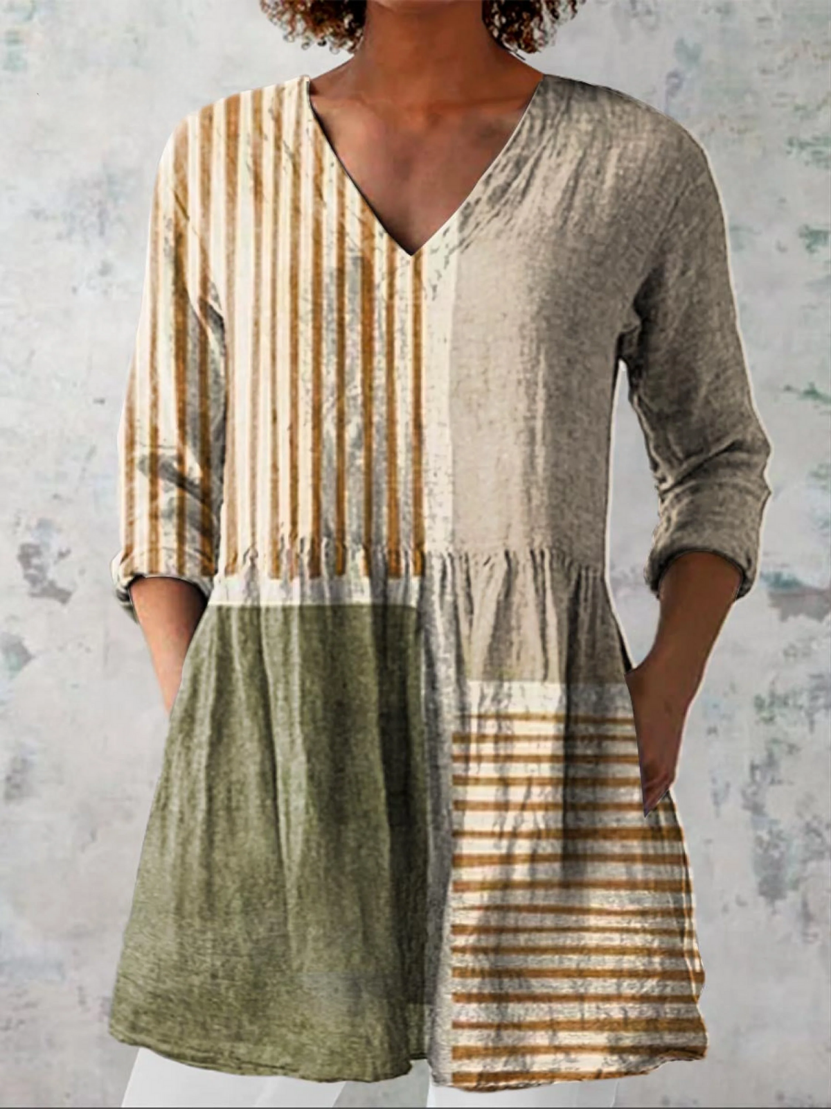 Camille | Blusa Larga Elegante