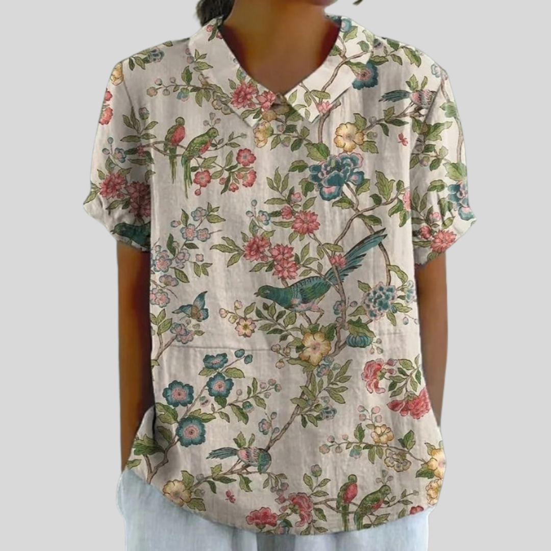 Joséphine | Blusa Floral Elegante