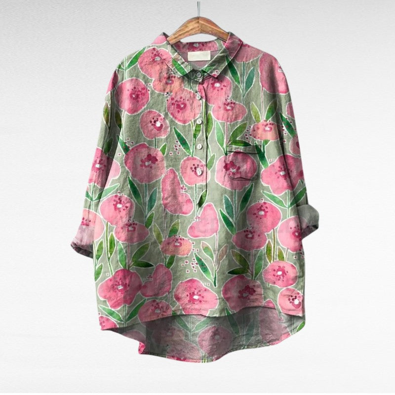 Thérèse | Blusa de Lino de Verano