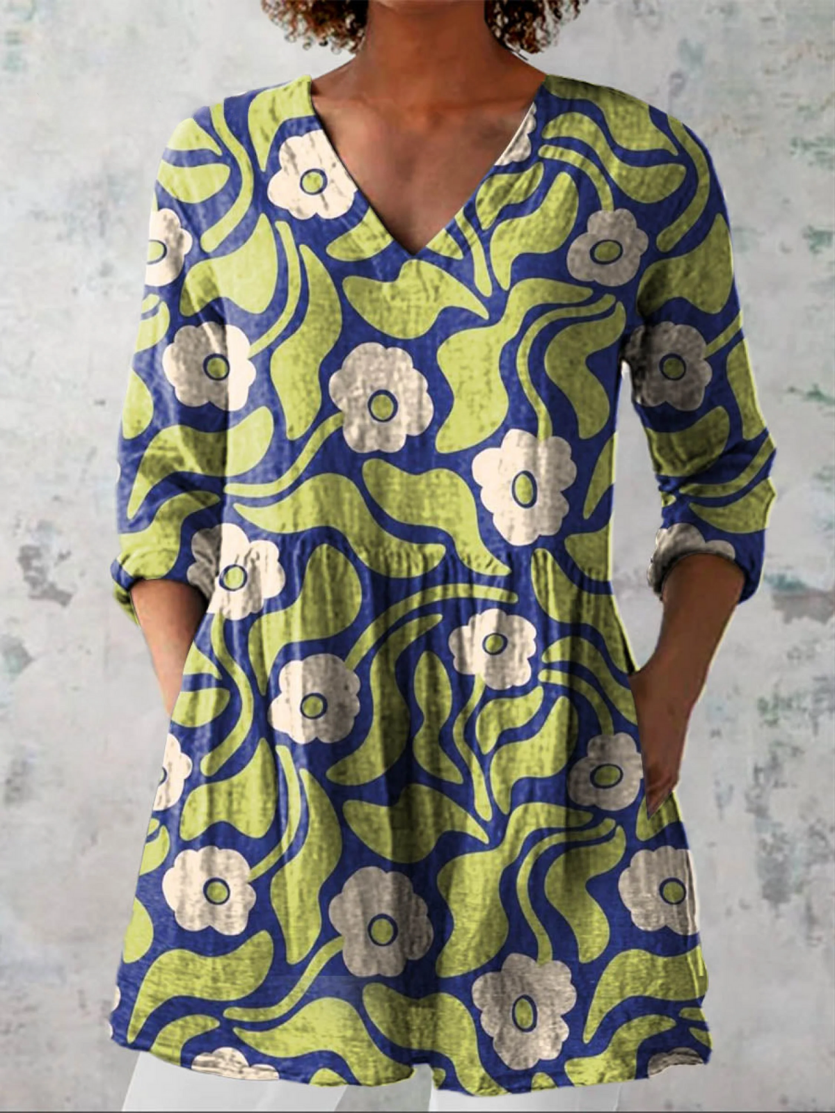 Elodie | Blusa Larga Elegante