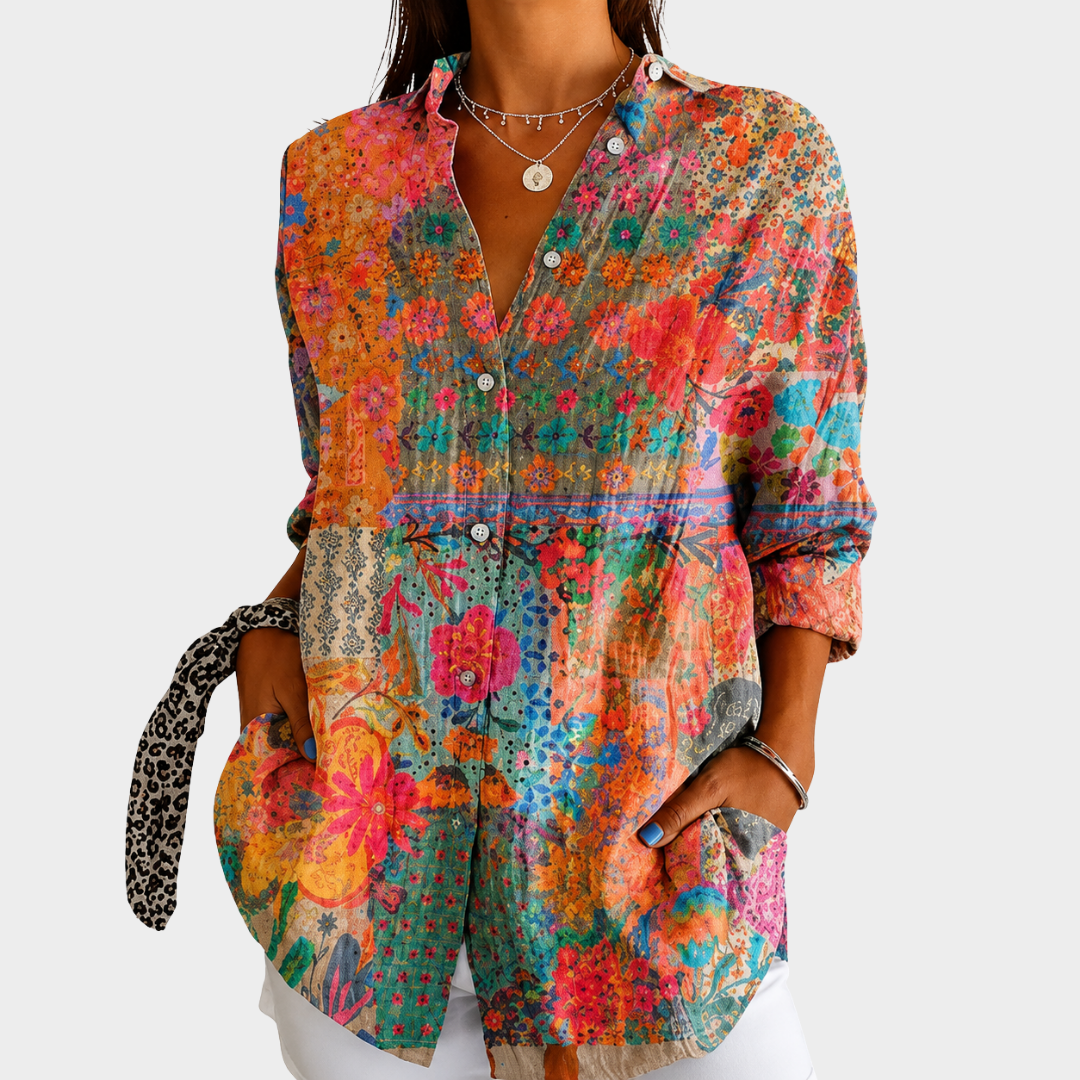 Sara | Blusa Vibrante
