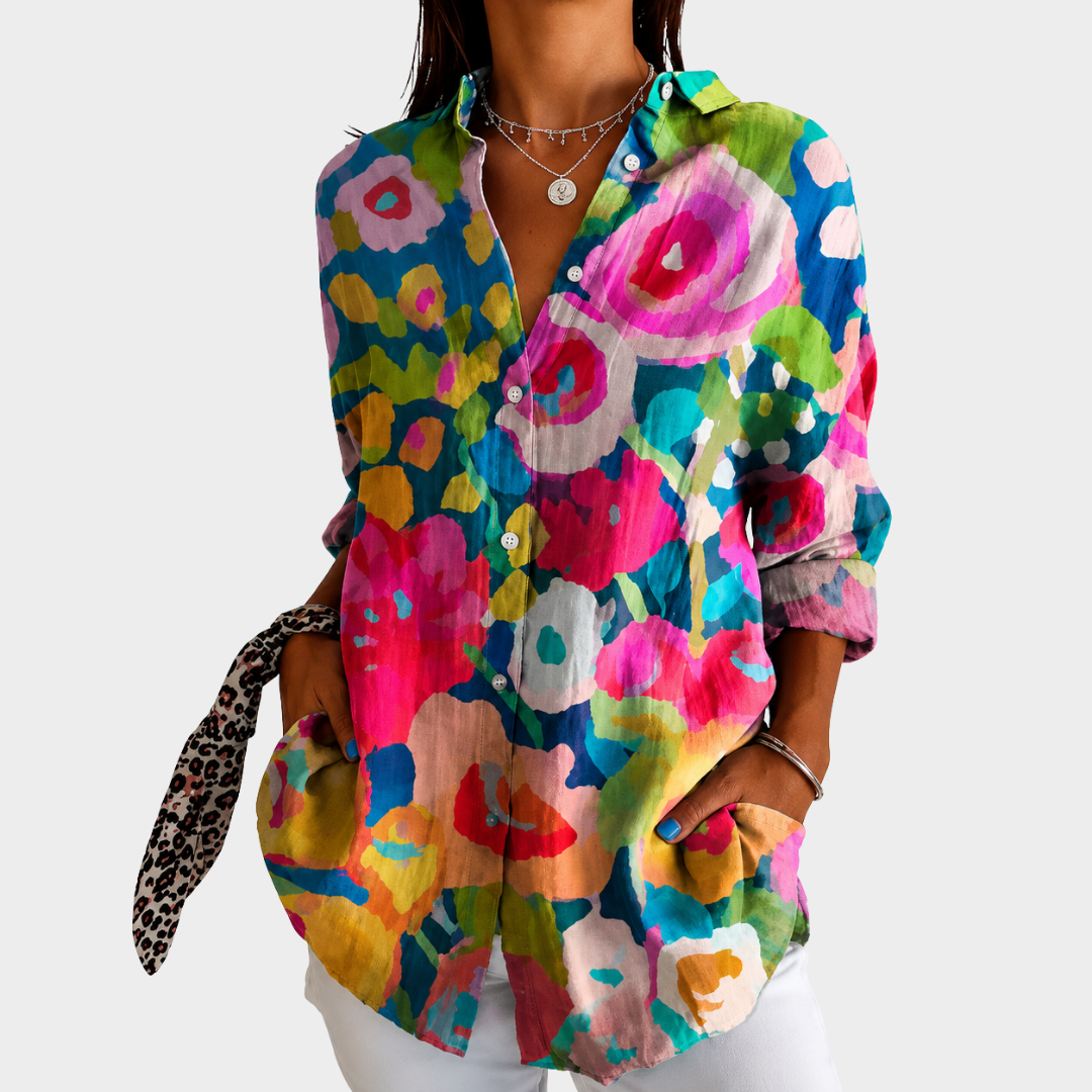 Silvia | Blusa Vibrante