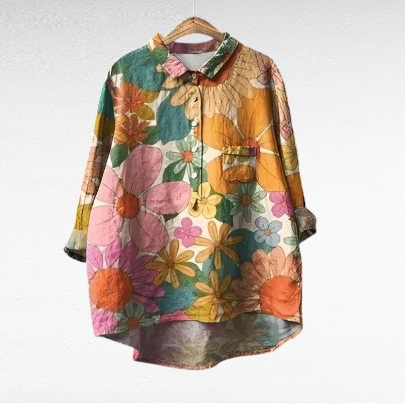 Camille | Blusa de Lino de Verano