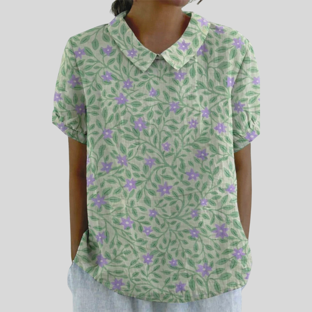 Lucienne | Blusa Floral Elegante