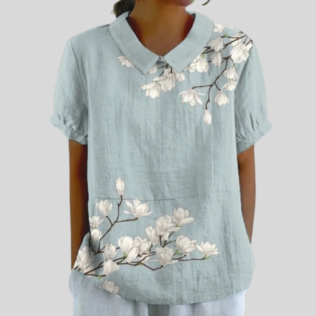 Aurore | Blusa Floral Elegante