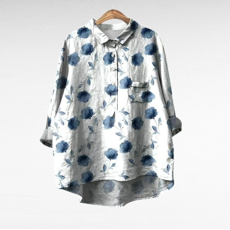 Camille | Blusa de Lino de Verano