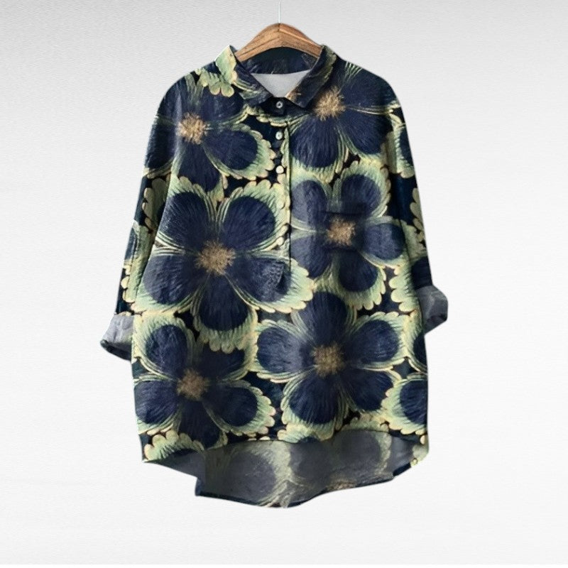 Camille | Blusa de Lino de Verano