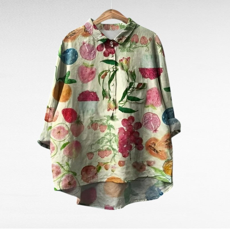 Camille | Blusa de Lino de Verano