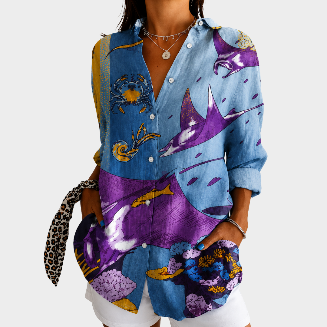 Sandra | Blusa Vibrante
