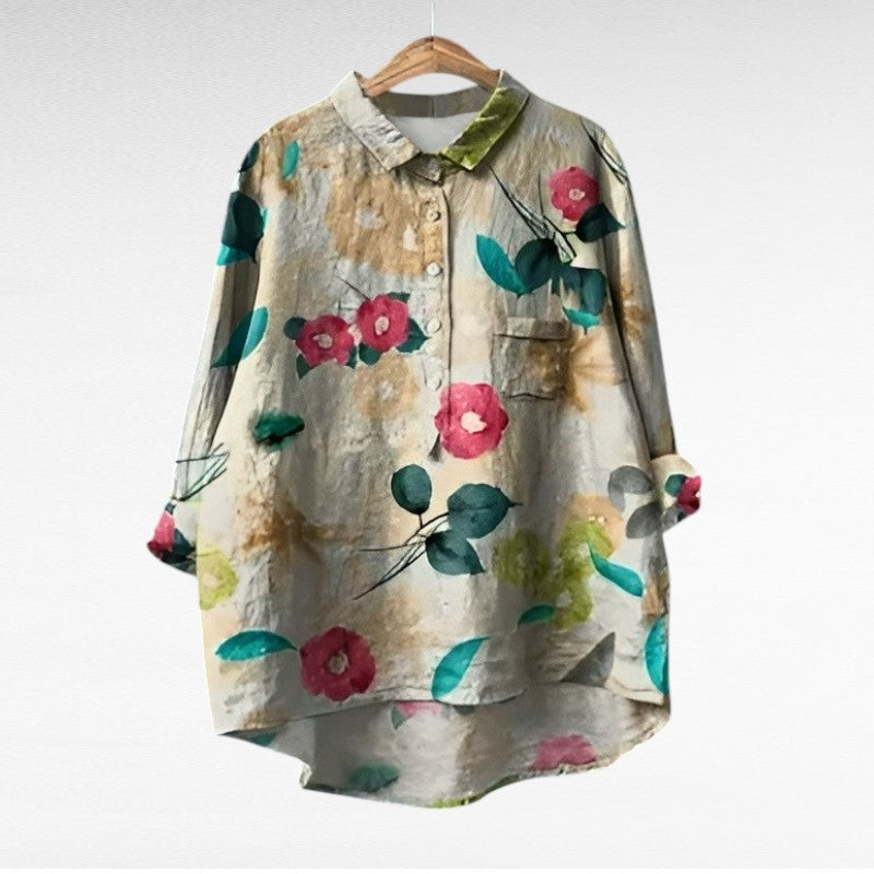 Camille | Blusa de Lino de Verano