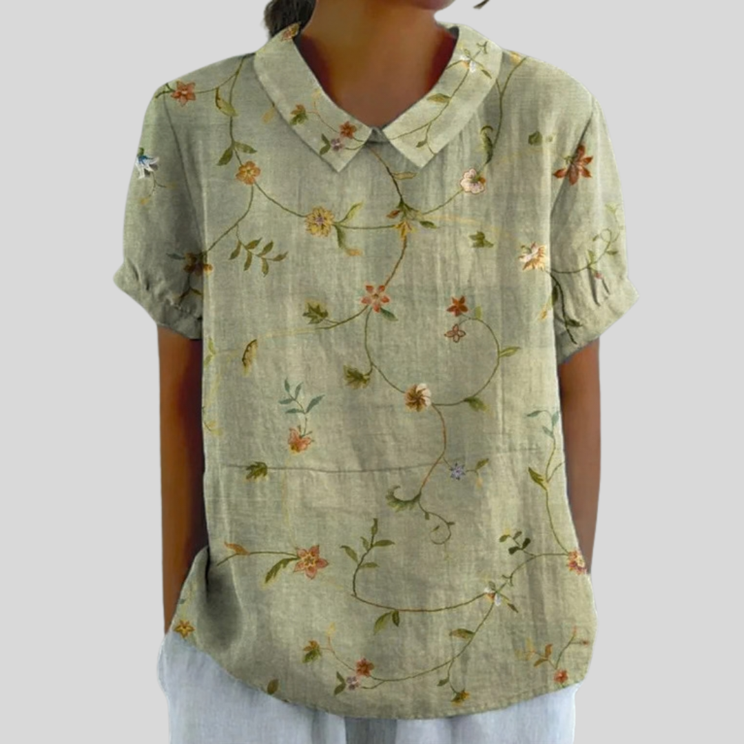 Isabelle | Blusa Floral Elegante