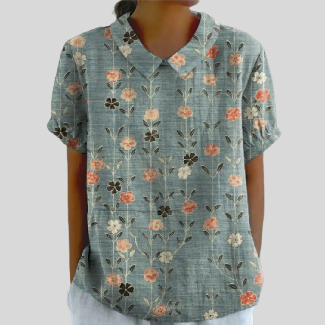 Élora | Blusa Floral Elegante