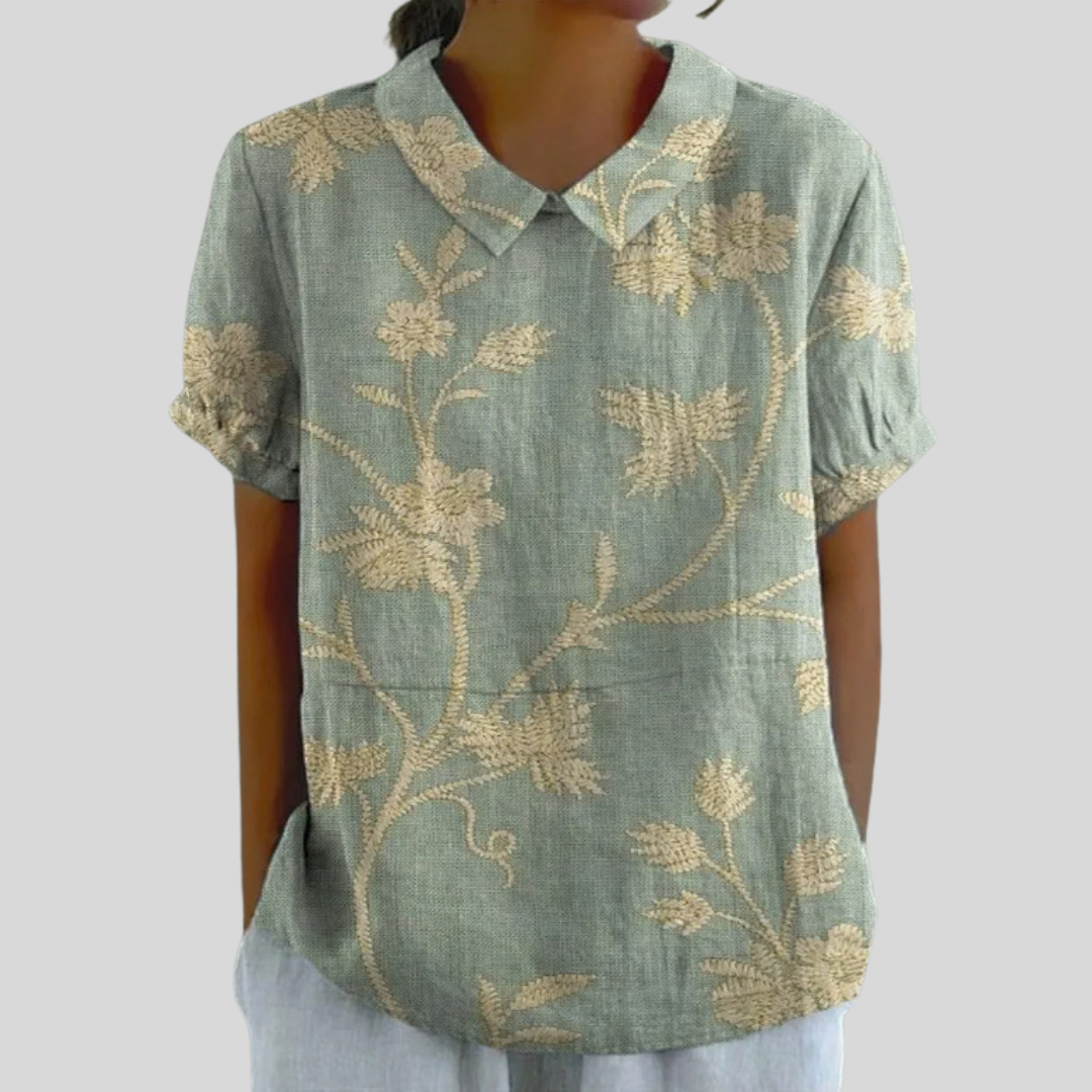 Célestine | Blusa Floral Elegante