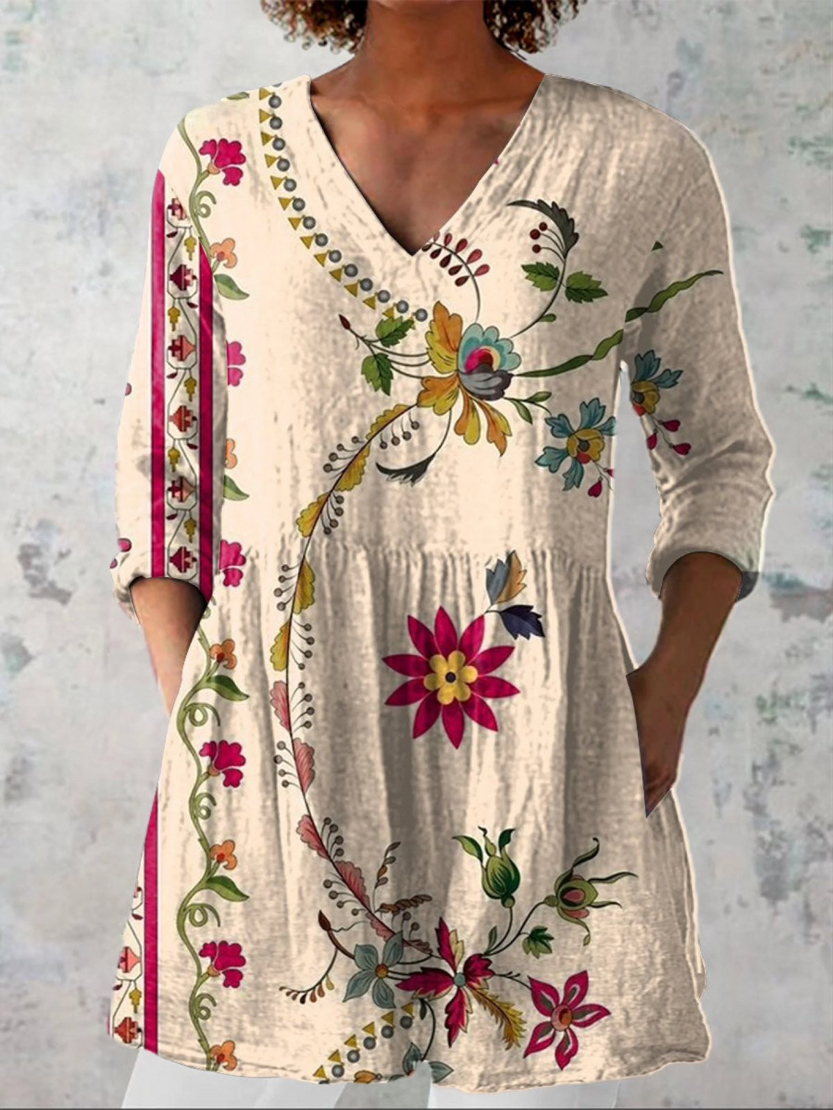 Clara | Blusa Larga Elegante