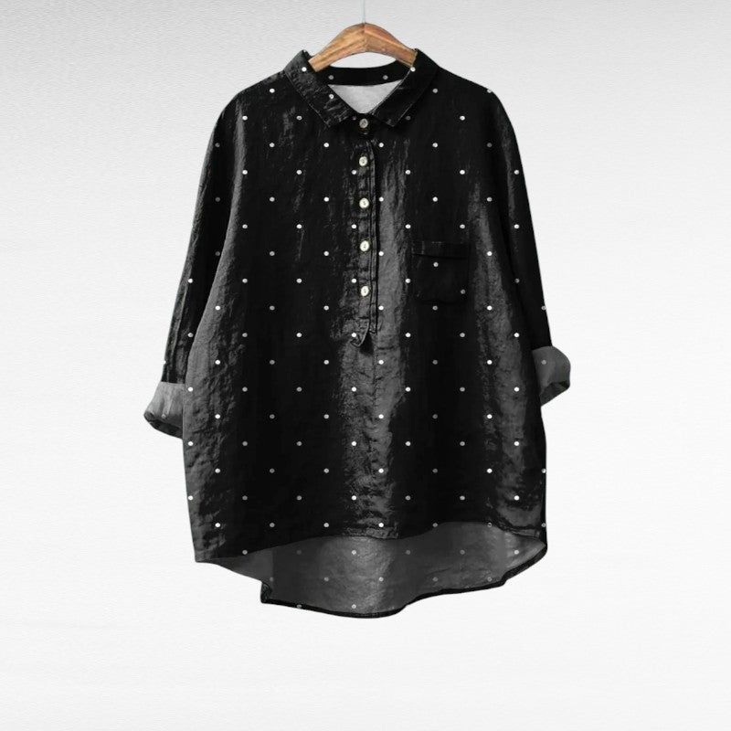 Zoe | Blusa de Lino de Verano