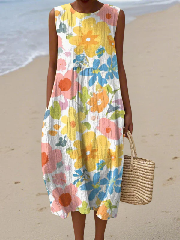 Ella | Vestido Floral Elegante