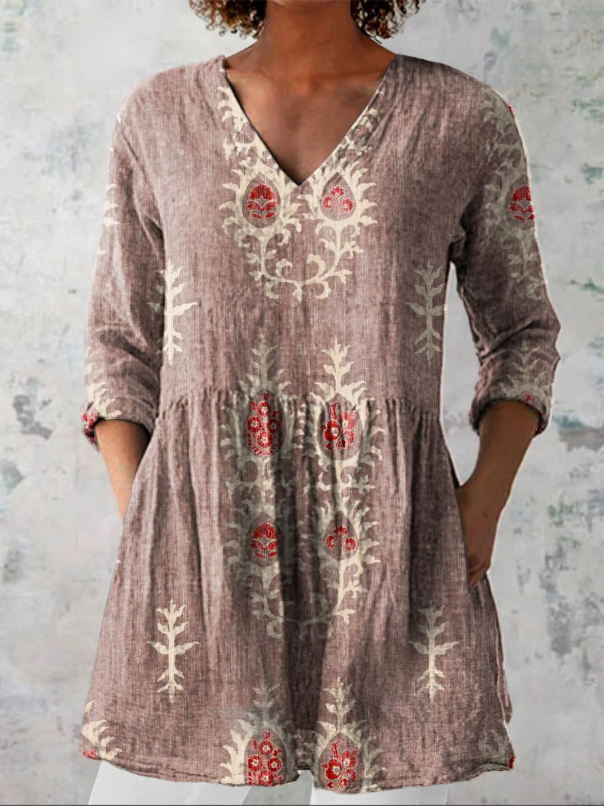 Elise | Blusa Larga Elegante