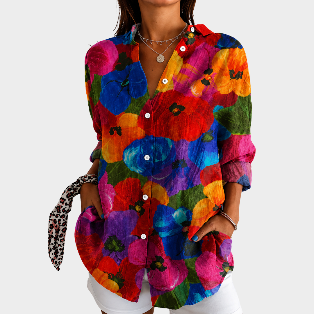 Andrea | Blusa Vibrante