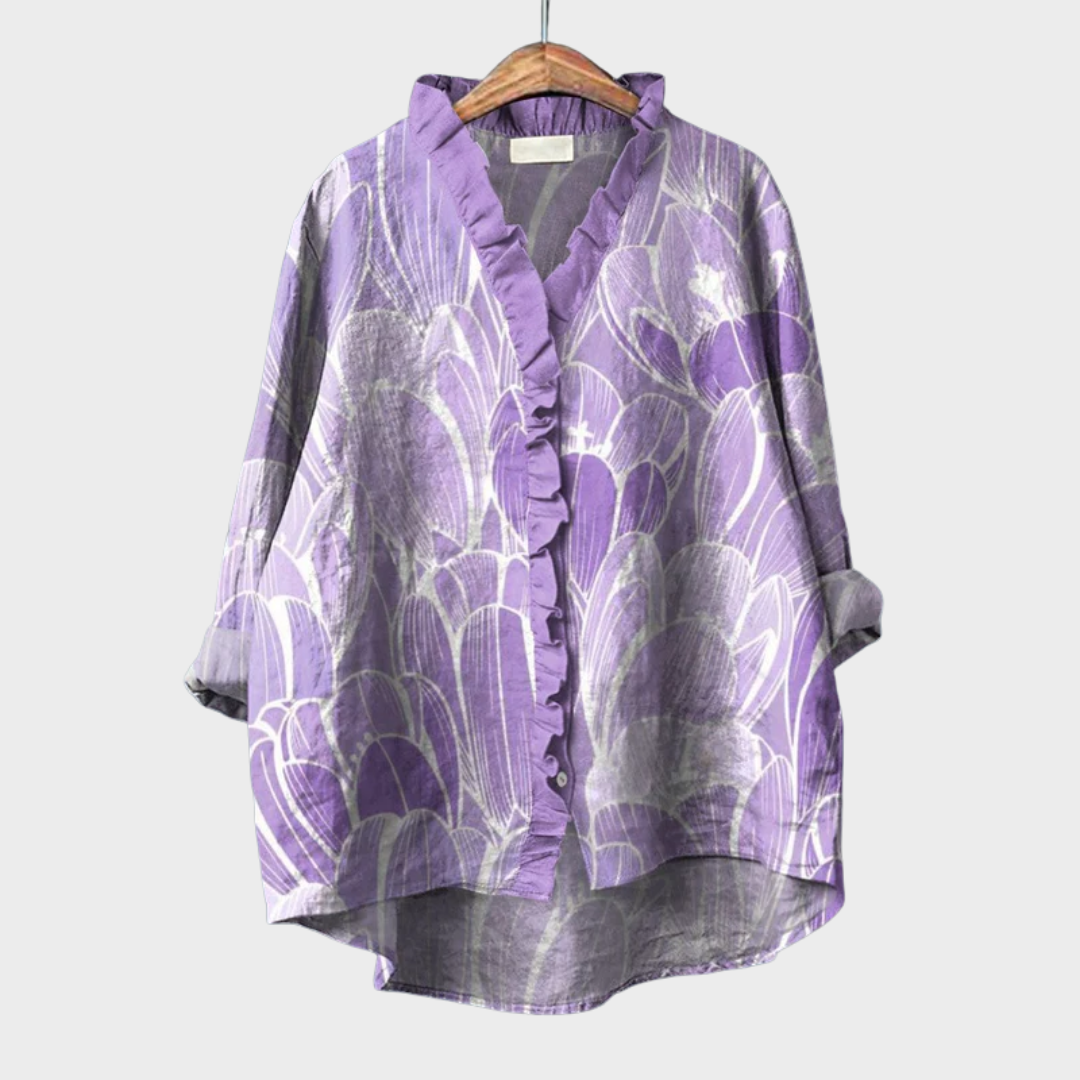 Lara | Blusa de Lino de Verano