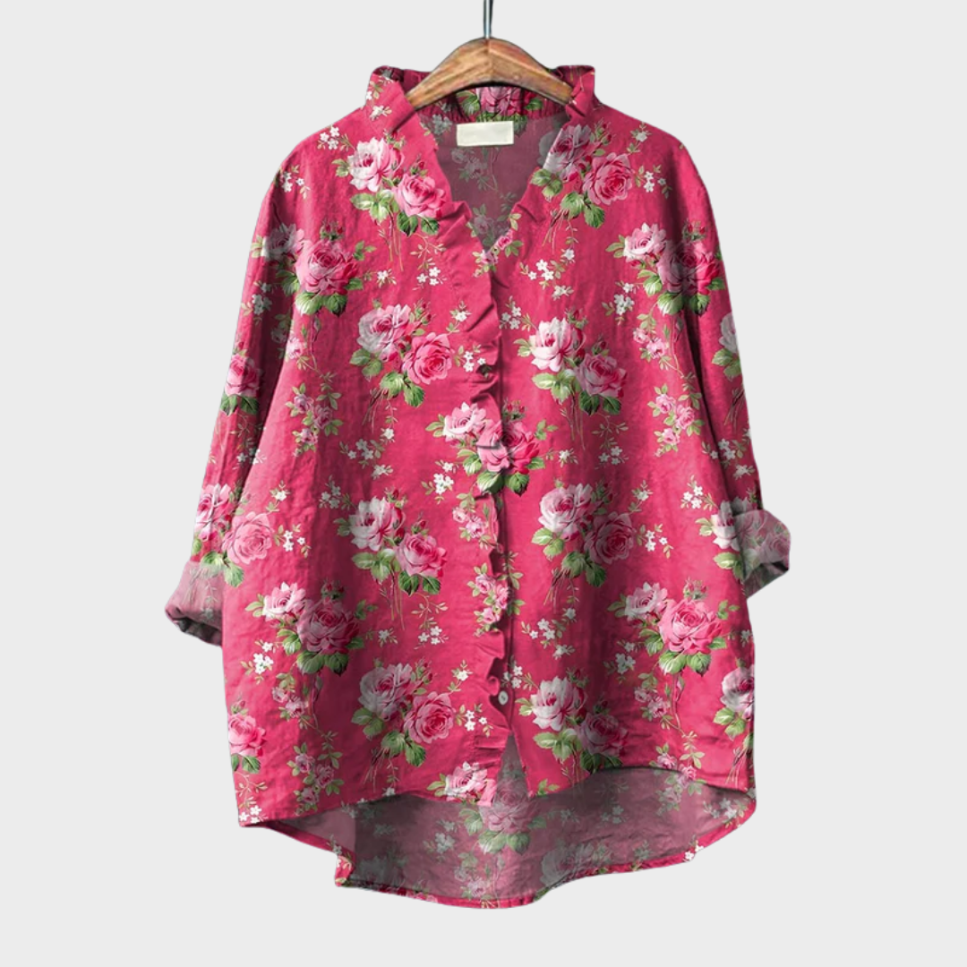 Tara | Blusa de Lino de Verano