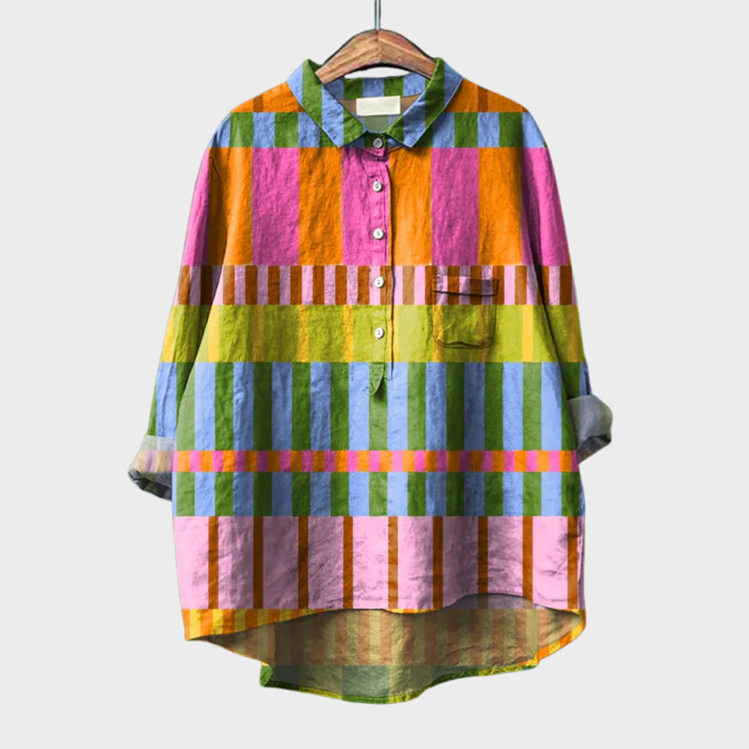 Ámbar | Blusa de Lino de Verano