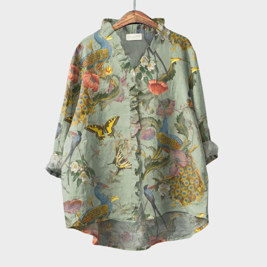 Scarlett | Blusa de Lino de Verano