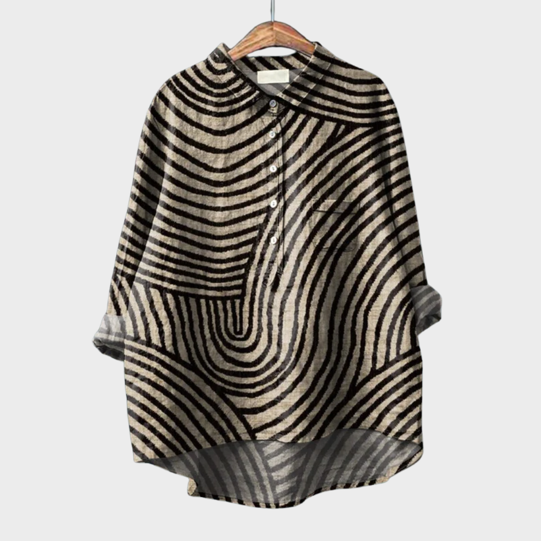 Melina | Blusa de Lino de Verano