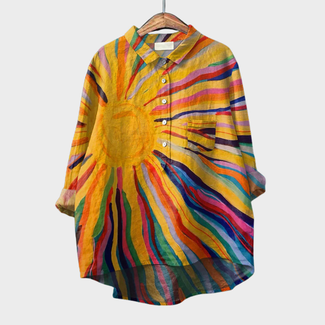 Solara | Blusa de Lino de Verano