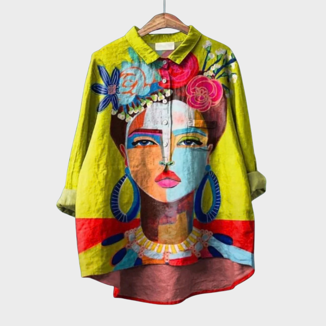 Amelia | Blusa de Lino de Verano