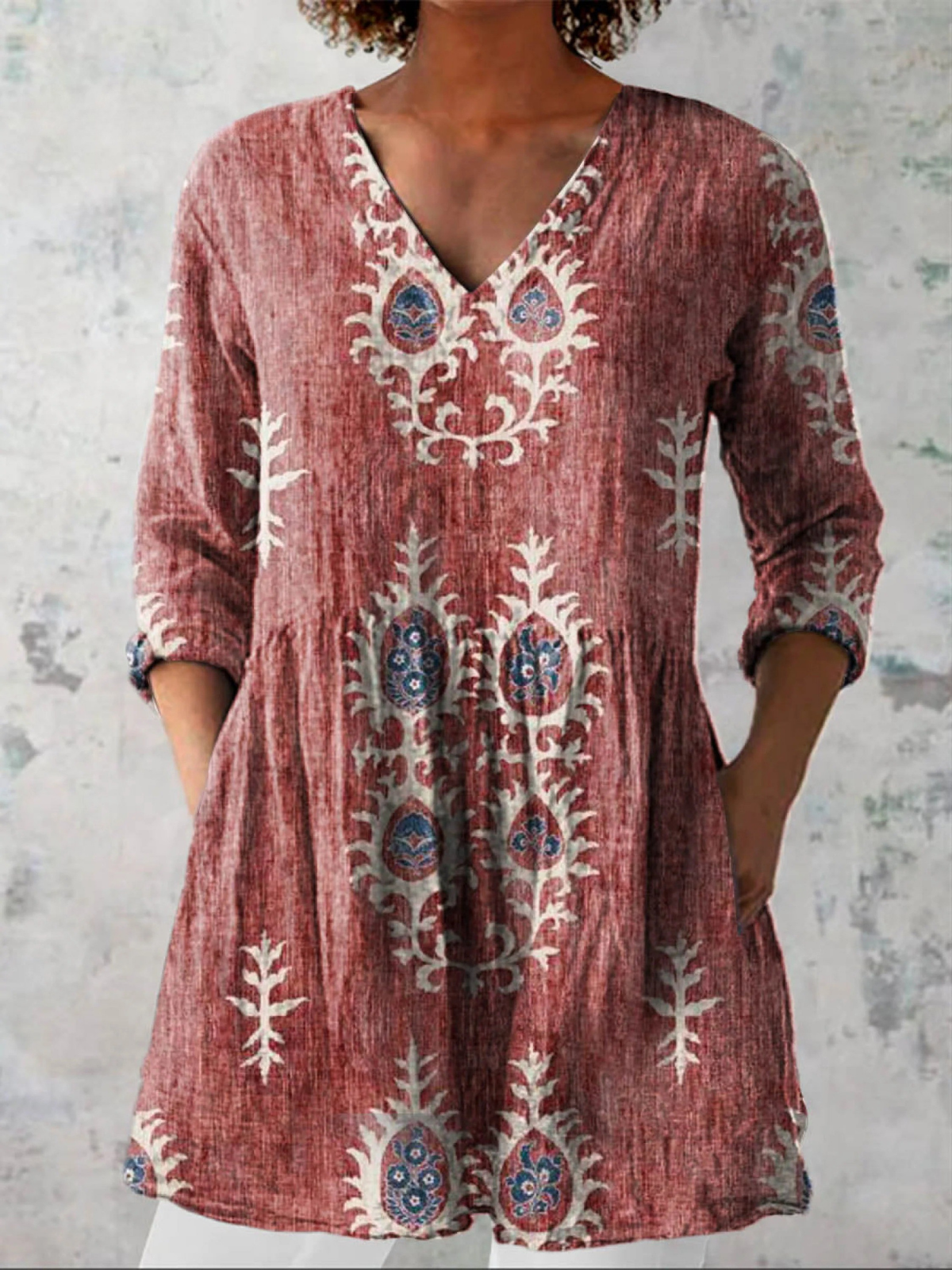 Elise | Blusa Larga Elegante