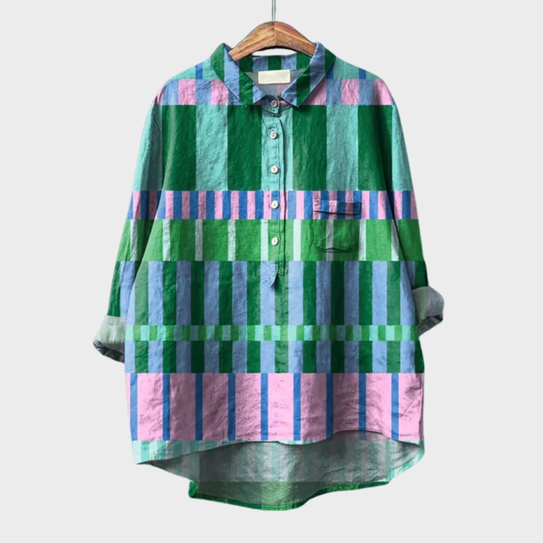 Ámbar | Blusa de Lino de Verano
