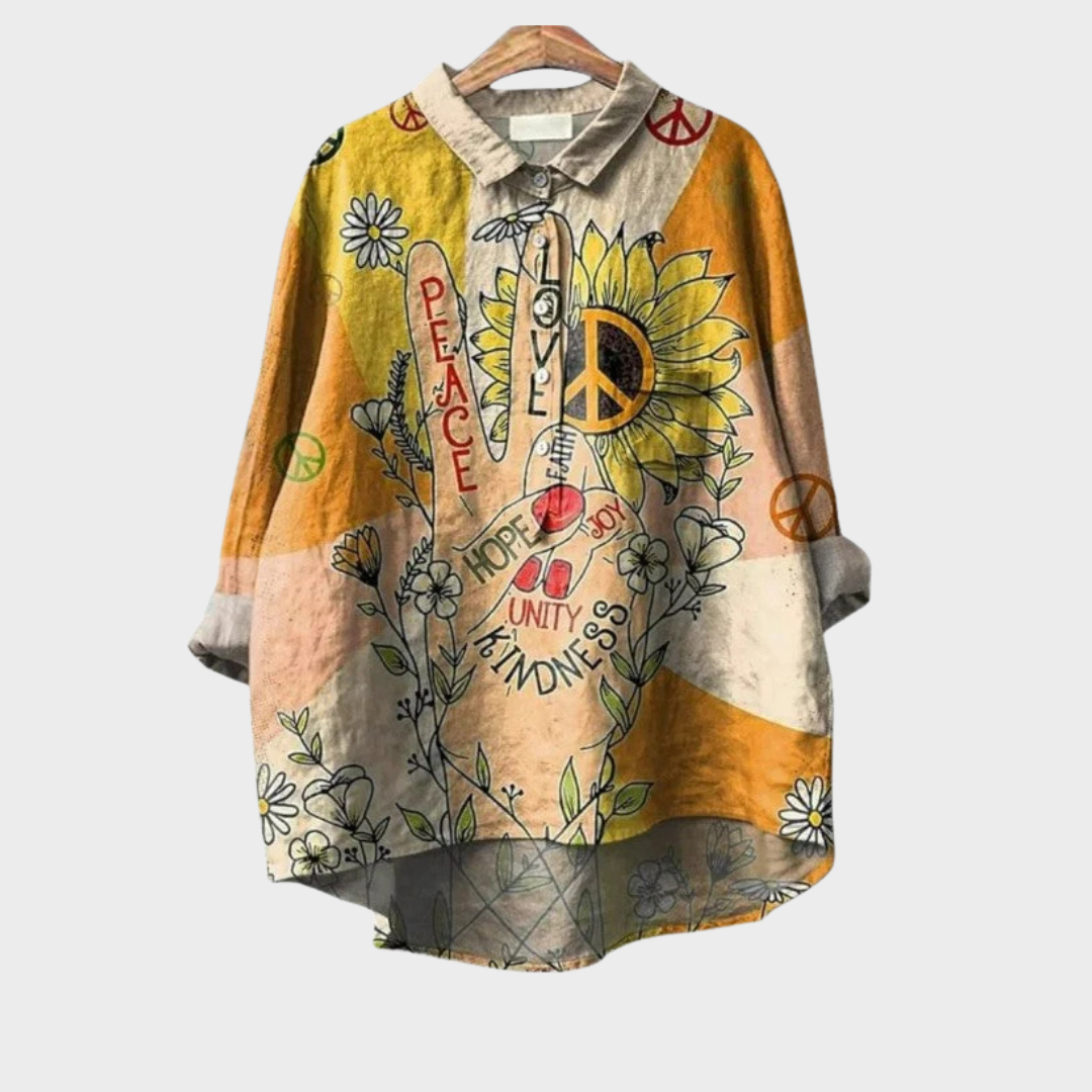 Coline | Blusa de Lino de Verano