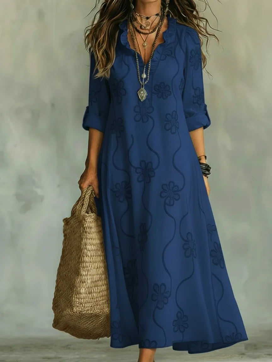 Carolina | Vestido Floral Elegante