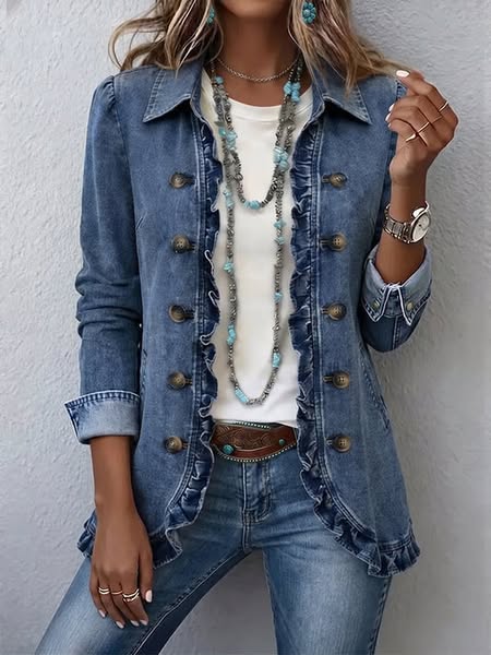 Bianca | Chaqueta con volantes