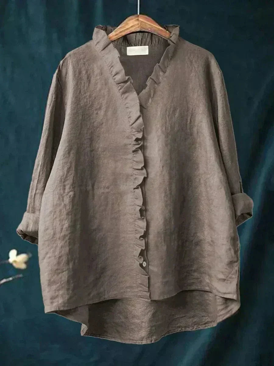 Eline | Blusa de Lino de Verano